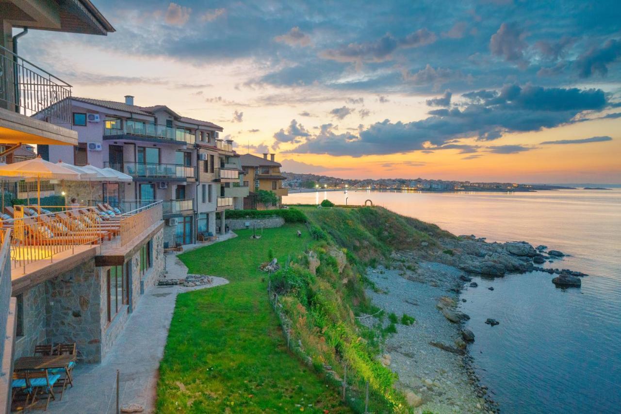 Dolphin Bay Boutique Complex Sozopol Hotel Exterior foto